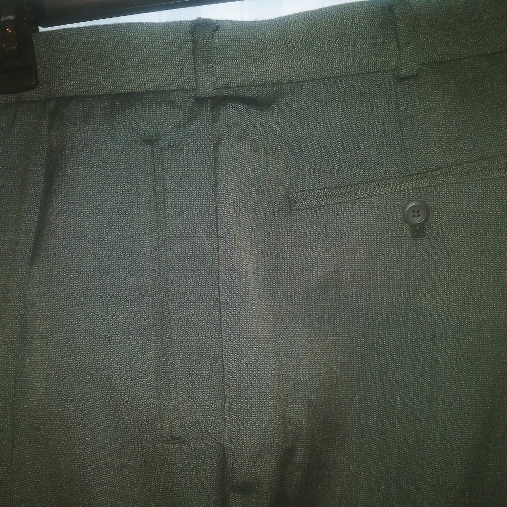 Mens pleated dress slacks